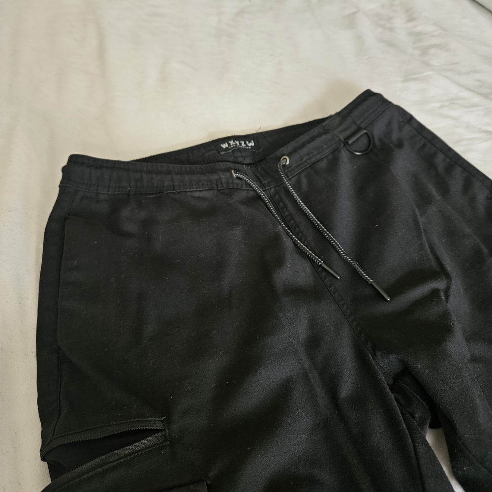 Black Cargo Pants